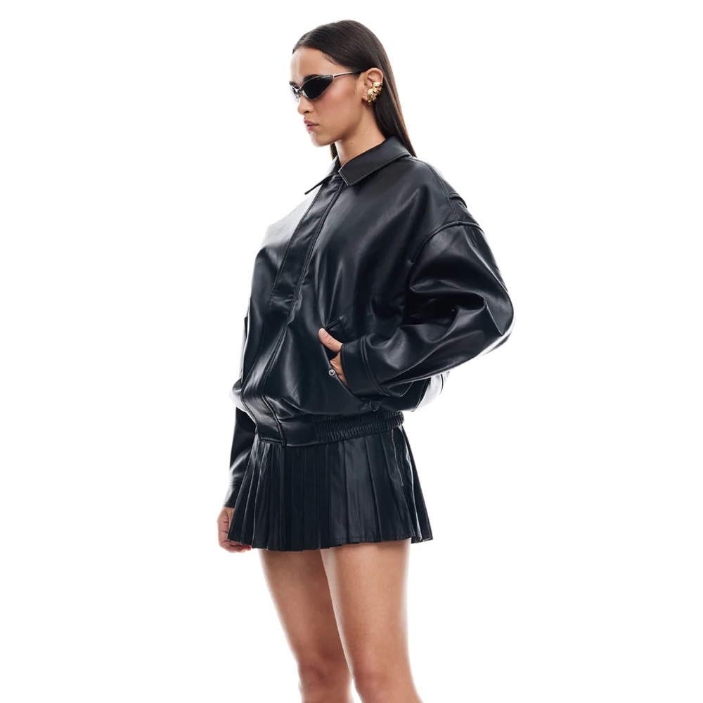 Lioness Black Bomber Jacket